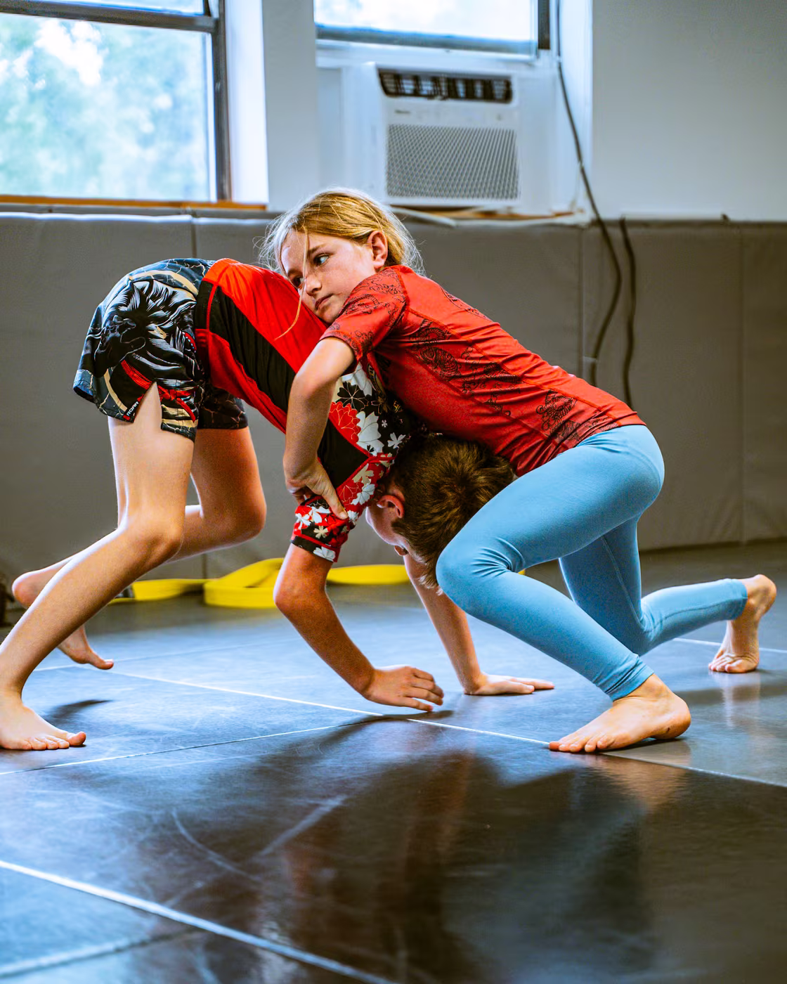 Kids Brazilian Jiu Jitsu class at Easton Longmont