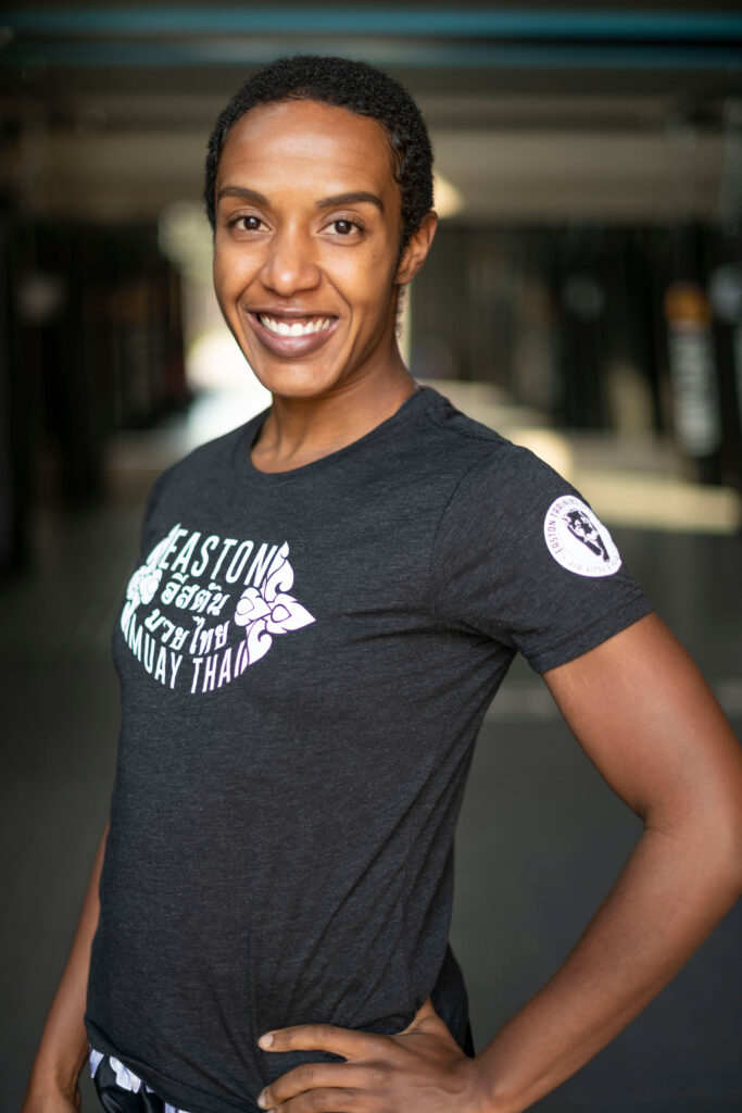 Alea Benson-Littlejohn Muay Thai coach at Easton Denver