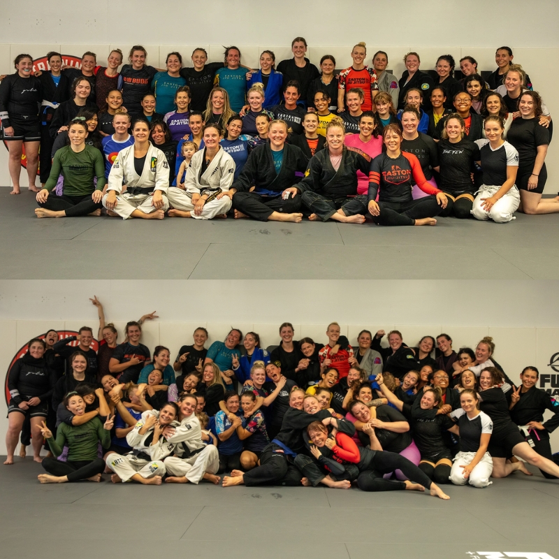 Women's randori at Easton