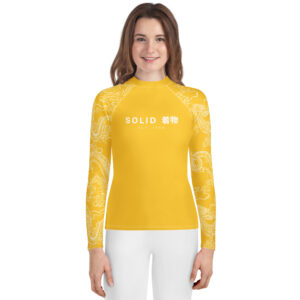 Yellow Belt Youth Rash Guard (Ages 8+)