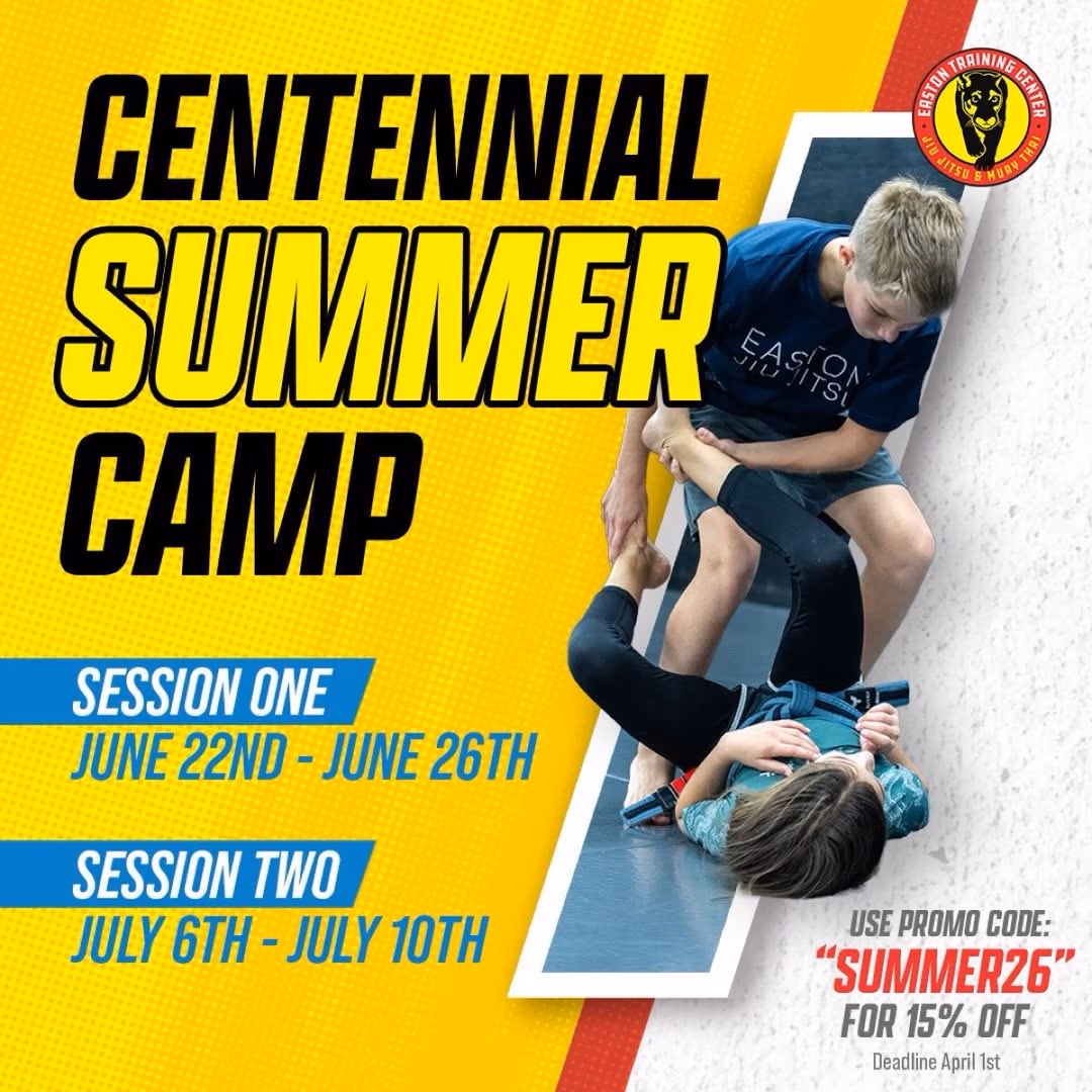 Flyer for kids summer camp in Centennial, Colorado
