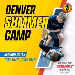 Flyer for kids summer camp in Arvada, Colorado