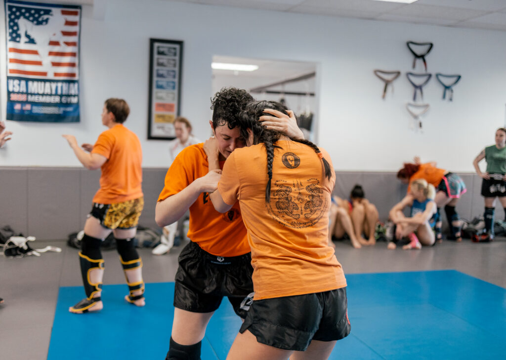 clinch sparring is one of the types of touch sparring