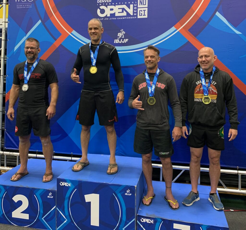 Vassily Eliopoulos took gold at the IBJJF Denver Open in 2023