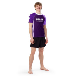 Easton Adult Purple Belt Short Sleeve Rash Guard