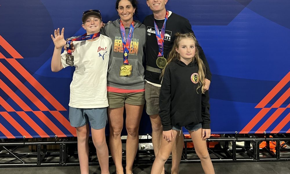 The Ritter-Malferari family traveling to compete in brazilian Jiu Jitsu tournaments