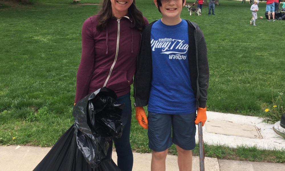 Two of our ETC family members doing their part!